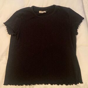 Madewell Black Baby T Size S/M